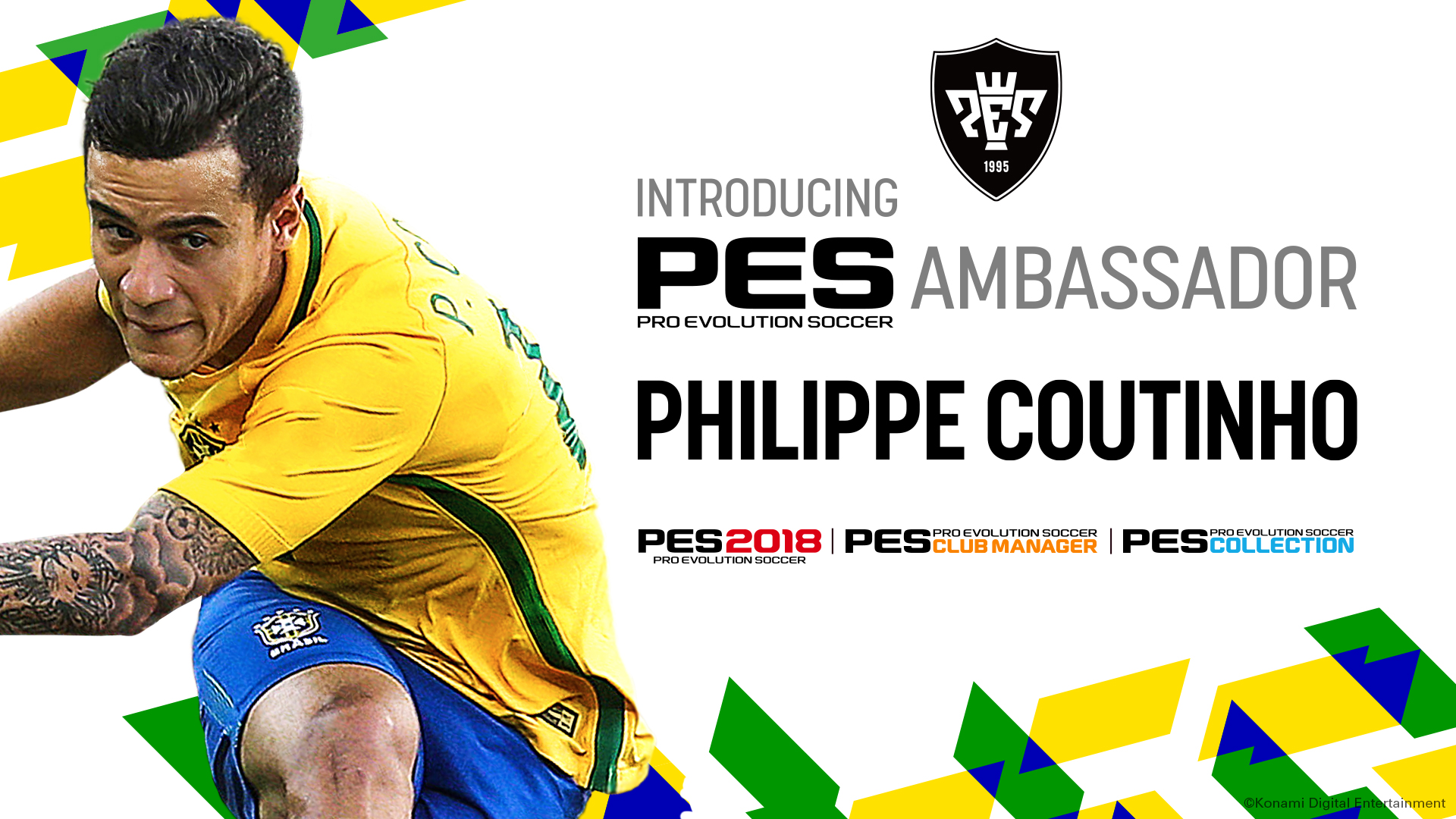 Coutinho annunciato come ambasciatore della serie PES!