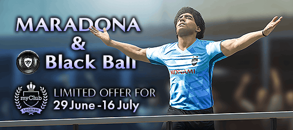 PES 2018 – The Power of Football – Maradona & Black Ball!