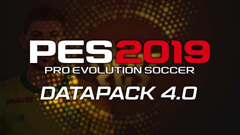 PES 2019 – Il Data Pack 4.0 è da oggi disponibile al download!