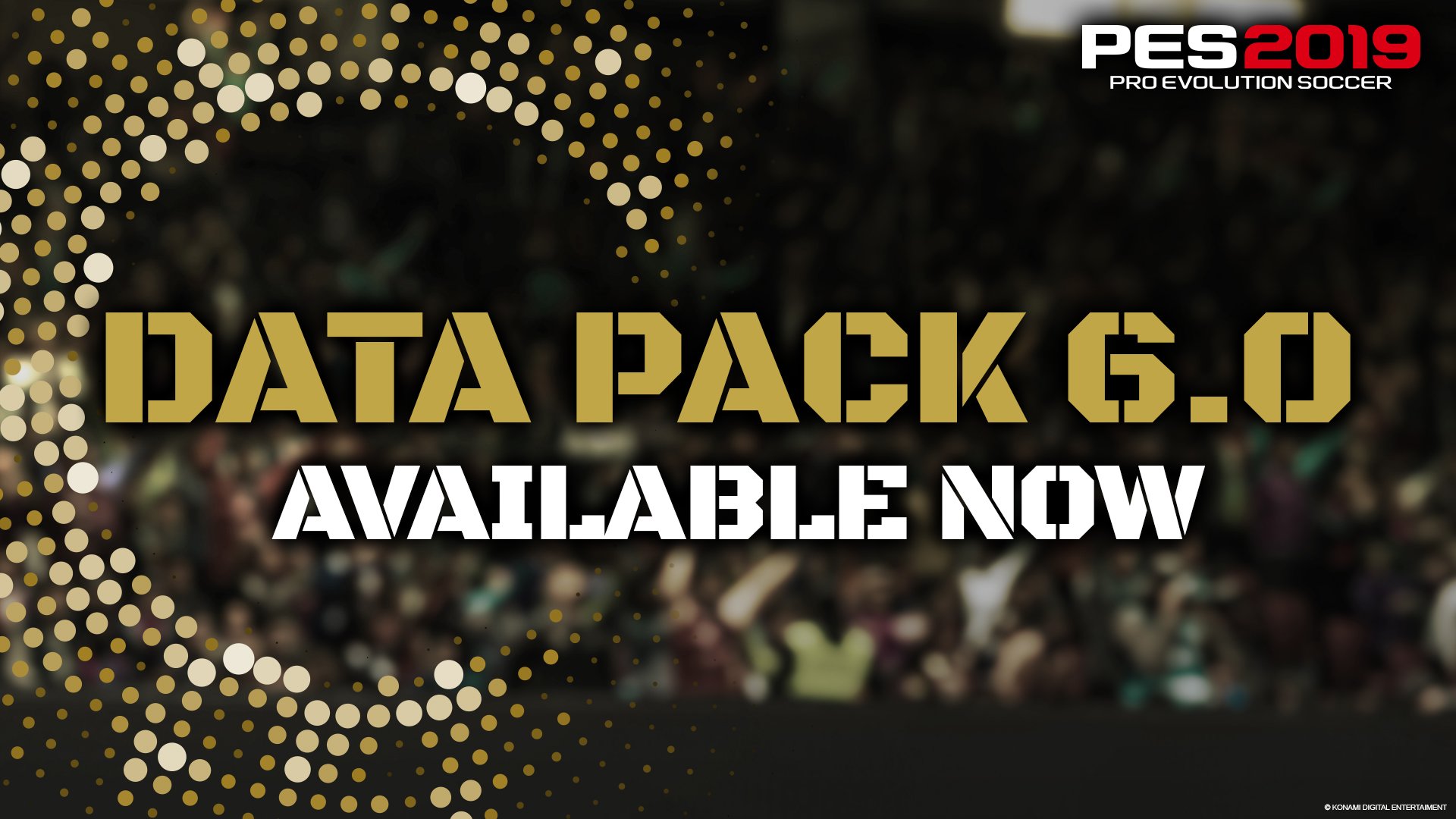 PES 2019 – Il DataPack 6.0 è disponibile da adesso!
